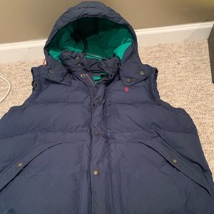 Polo puffer vest